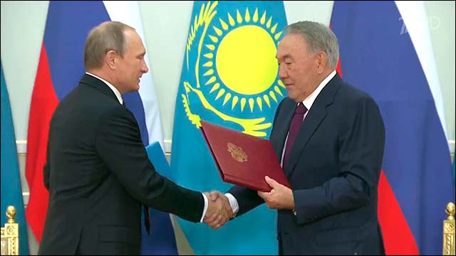 Президенты России и Казахстана подписали ряд важных документов - ФОТО 